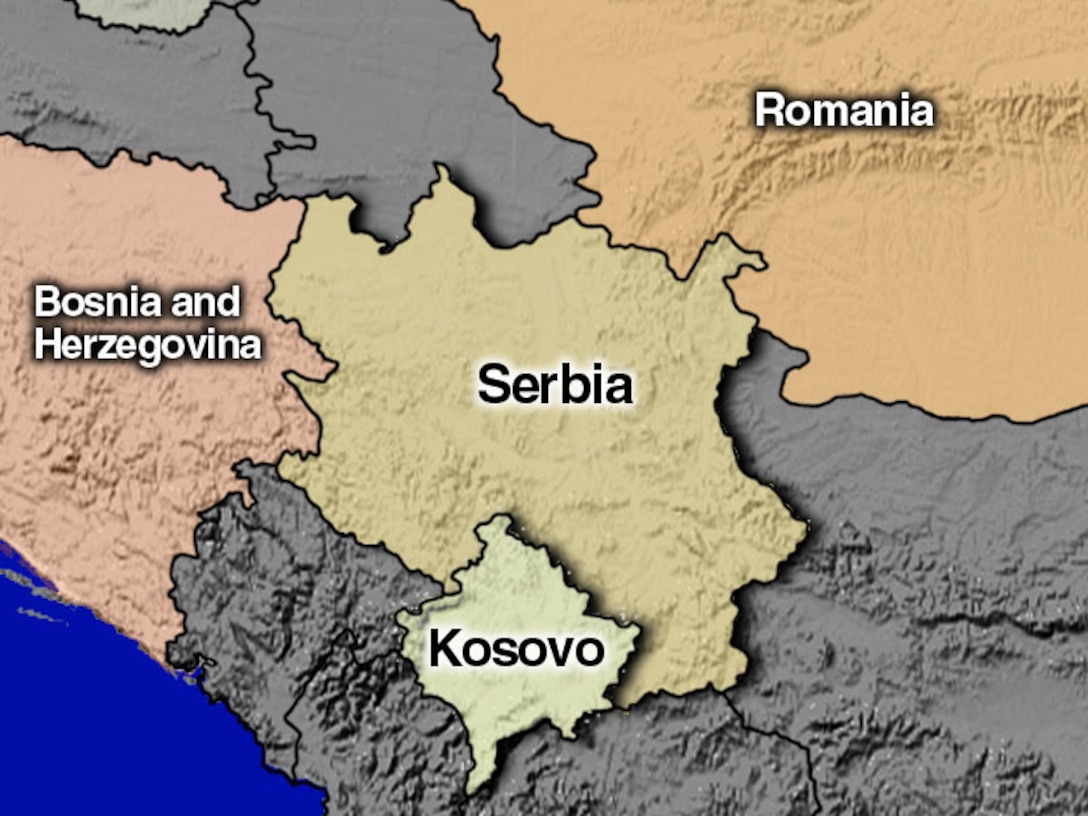 Serbia Kosovo Romania And Bosnia And Herzegovina