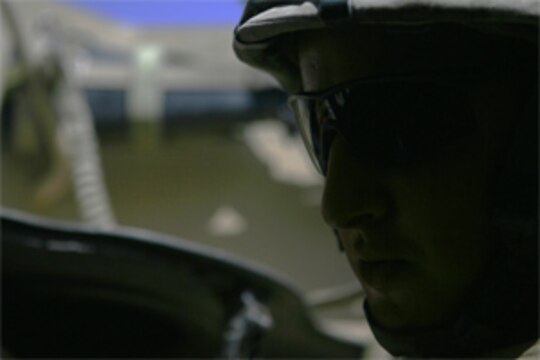Machine Gunner with Military Police Company, Combat Logistics Regiment 15, 1st Marine Logistics Group (Forward), Pfc. Guy J. Verrier, a 22-year-old Virginia Beach, Va. native said ?Avoiding complacency (is) the biggest challenge, because if you don?t pay attention, bad things could happen.?  Staff Sgt. Keith S. Littreal, a 29-year-old native of Greensboro, N.C. and a platoon sergeant for 1st Platoon, 1st Platoon, MP Company, said that when confronted by the enemy, ?(These Marines) tend to respond with no fear, their adrenalin gets going? they respond flawlessly, like clockwork.?  In the combat zone, MP Company provides security for vehicle/personnel recovery teams, supply trucks, and also scans supply routes for IEDs and enemy activity.
