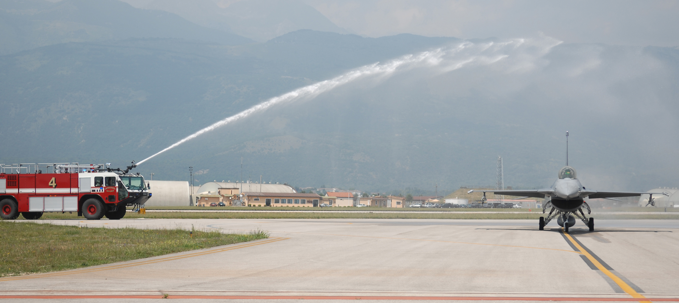 Final Farewell Aviano Air Base Display