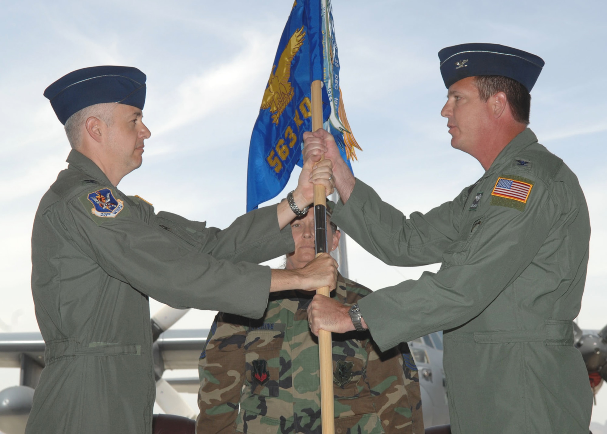 563rd RQG Changes Command Davis Monthan Air Force Base News