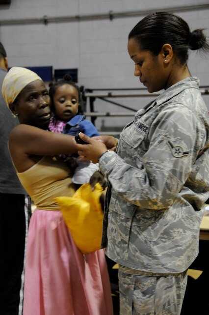 Homestead Air Reserve Base Hub For Haitian Quake Relief United States