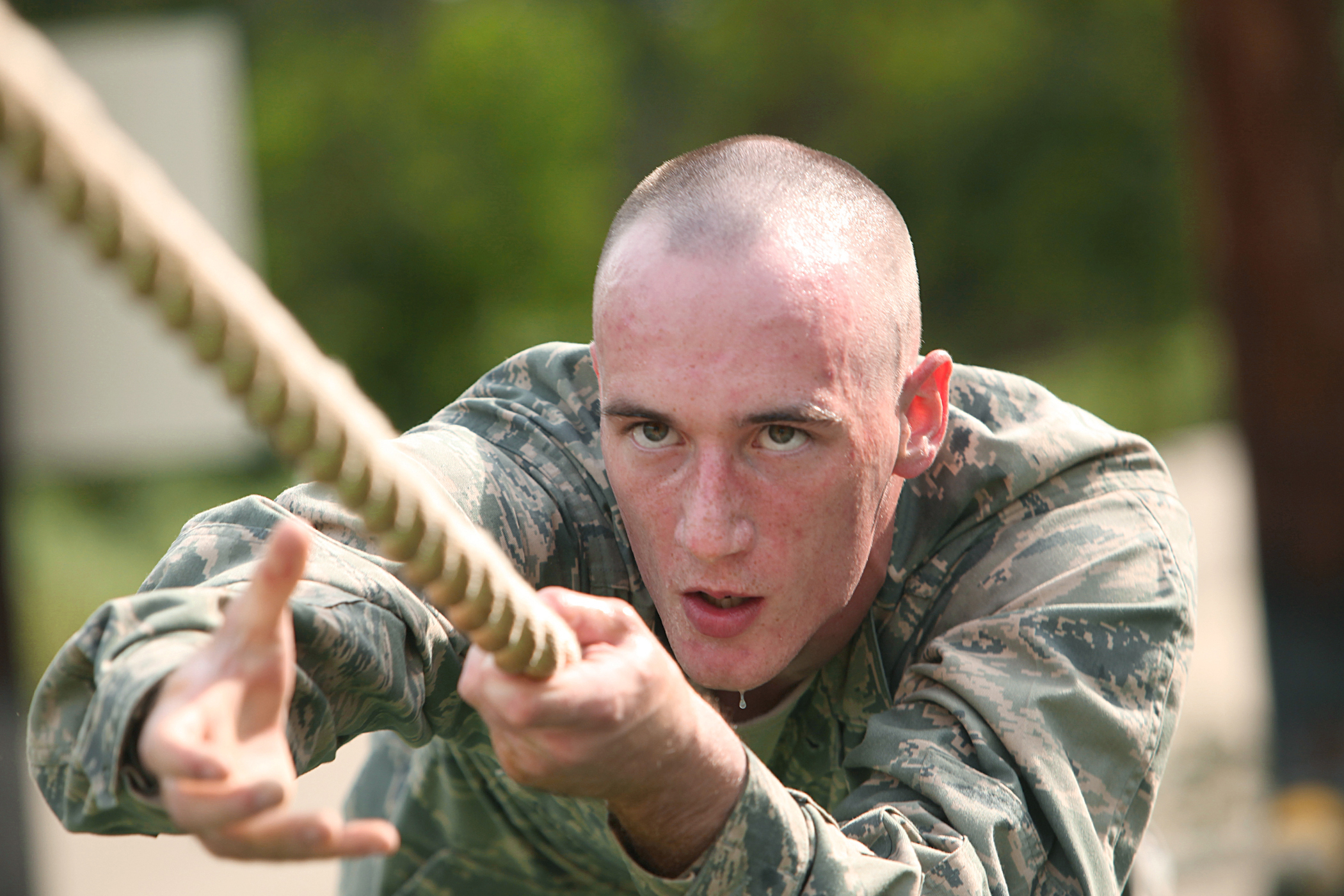 Trainees Take On Confidence Course