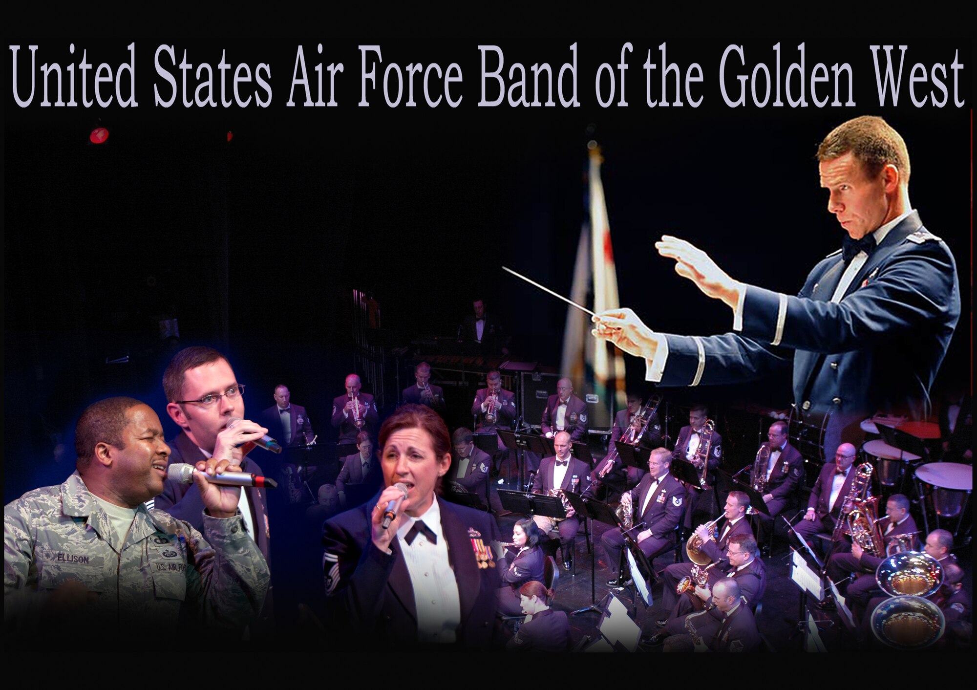 Usaf Band Of Golden West To Perform Free Public Concerts In Av