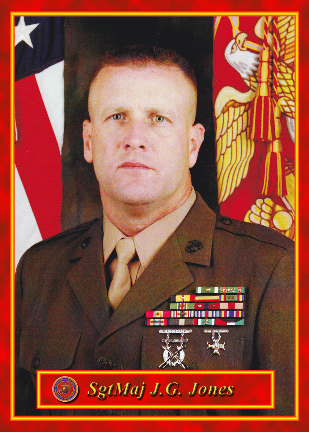 Sgt Maj Jg Jones 6th Marine Corps District Leaders
