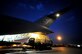 U.S. Air Force aerial port members load cargo onto a C-17 Globemaster III at a base near Mazar-e-Sharif, Afghanistan during a redeployment mission, Sept. 12, 2012. The U.S. military is drawing down forces in Afghanistan and are redeploying combat forces while transitioning security control to the Afghan National Security Forces (ANSF). The ANSF and U.S. forces have worked closely and effectively to transition control of security in Afghanistan. (U.S. Air Force photo/Staff Sgt. Clay Lancaster)