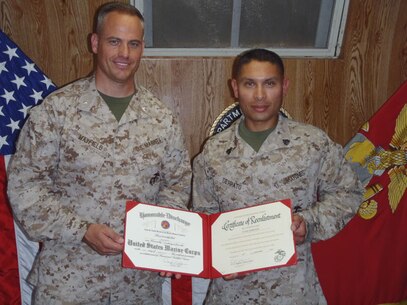 Sgt Serrato Reenlistment 31 Aug 12