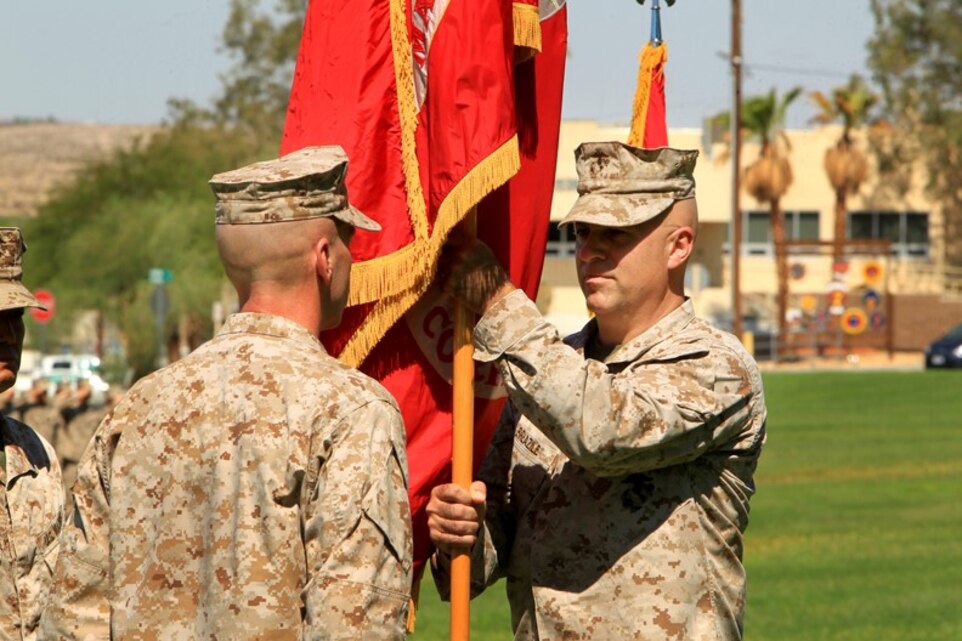 MCCES Welcomes New Commander United States Marine Corps Flagship