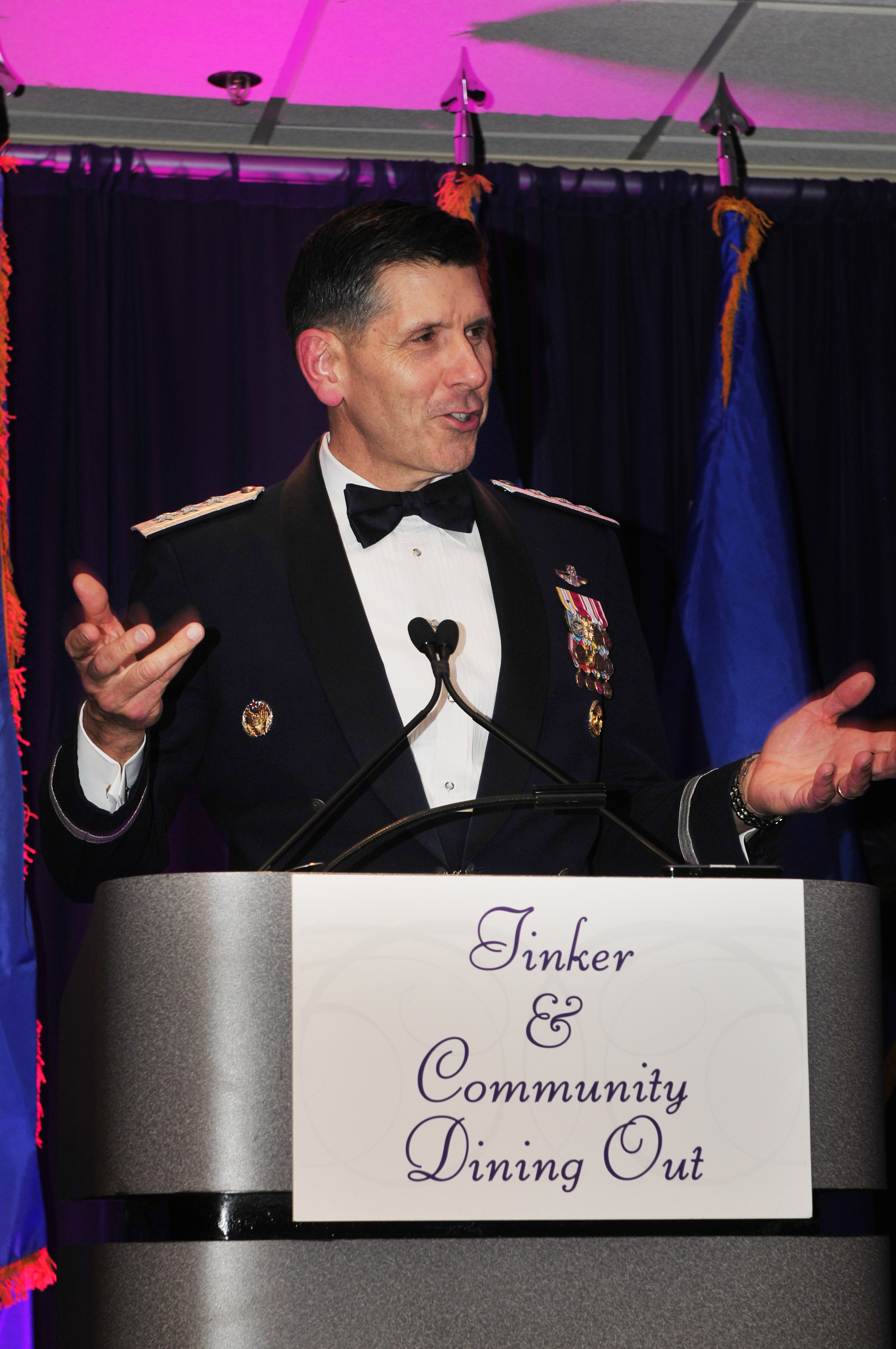 Commander Gives State Of Aflcmc Address During Tinker Afb Visit