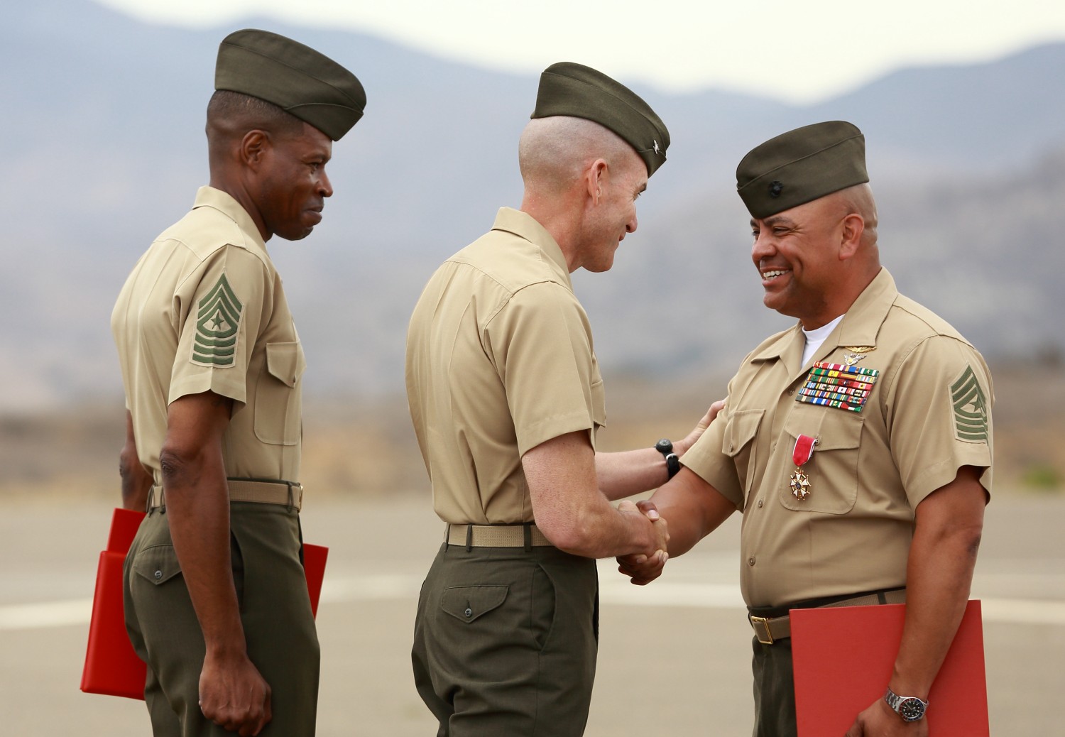 Corps Most Decorated Regiment Welcomes New Sergeant Major St Marine