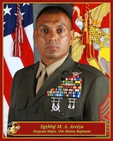 Sergeant Major Arvizu