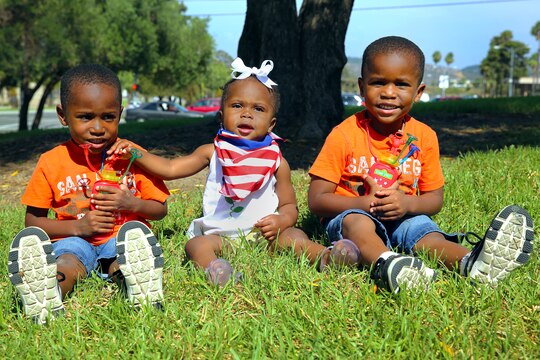 Tyler and Taylor, 3, and Lailah, 13 months, attended a Sesame Street/USO performance at the Camp Pendleton Base Theater, July 31.

The Sesame Street/USO Experience for Military Families is playing Thursday, July 31 and Friday, August 1 at the base theater for military ID holders and their guests. This year marks the tours fourth year visiting military installations in the U.S. and abroad. 

“The Sesame Street/USO tour was created 6 years ago and we couldn’t be more proud of all the moments we have had at home and abroad. As we celebrate the kick-off of our latest installment and venture out to visit, entertain and uplift even more military families this year,” said John I. Pray, Jr. USO President and CEO. “We are grateful to our family at Sesame Street who not only understand the unique challenges today’s military families face but also share our commitment to supporting them every step of the way.”

