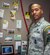 U.S. Air Force Capt. Kenneth Canty, 386th Expeditionary Security Forces, operations officer, poses in front of cards that his grandmother sent to him throughout his deployment to a base in Southwest Asia July 25, 2014. Canty deployed from MacDill Air Force Base, Florida, in support of Operation Enduring Freedom and is a Miami native. (U.S. Air Force photo by Senior Master Sgt. Allison Day)