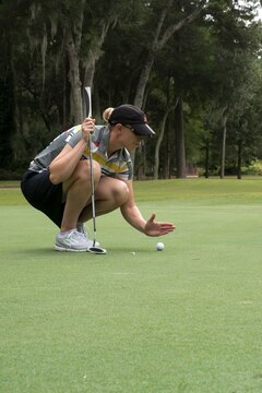 Marines and sailors from Marine Corps Air Station Beaufort and Marine Corps Recruit Depot Parris Island participated in the Fourth Annual Tee It Up For The Troops, a free golf tournament held at the Sea Pines Country Club in Hilton Head, Oct. 3.The tournament pairs service members with country club members for a day of golf followed by an award ceremony and cookout. The event forwards 95 percent of the proceeds raised directly to disabled veterans and their families. 
