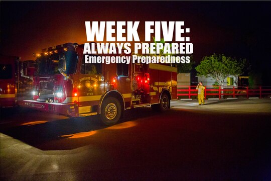Fire season is approaching and residents aboard base should know about some emergency preparedness guidelines, from setting up communications and pre-evacuation checklists to signing up for an emergency alert notification system.

Camp Pendleton firefighters extinguish approximately 300 wildland fires on base annually. More than 24,062 acres of land burned last year, which is twice as much as in 2013, according to Robert Johnson, Deputy Chief for Fire Prevention at Camp Pendleton’s Security & Emergency Services Station. 
