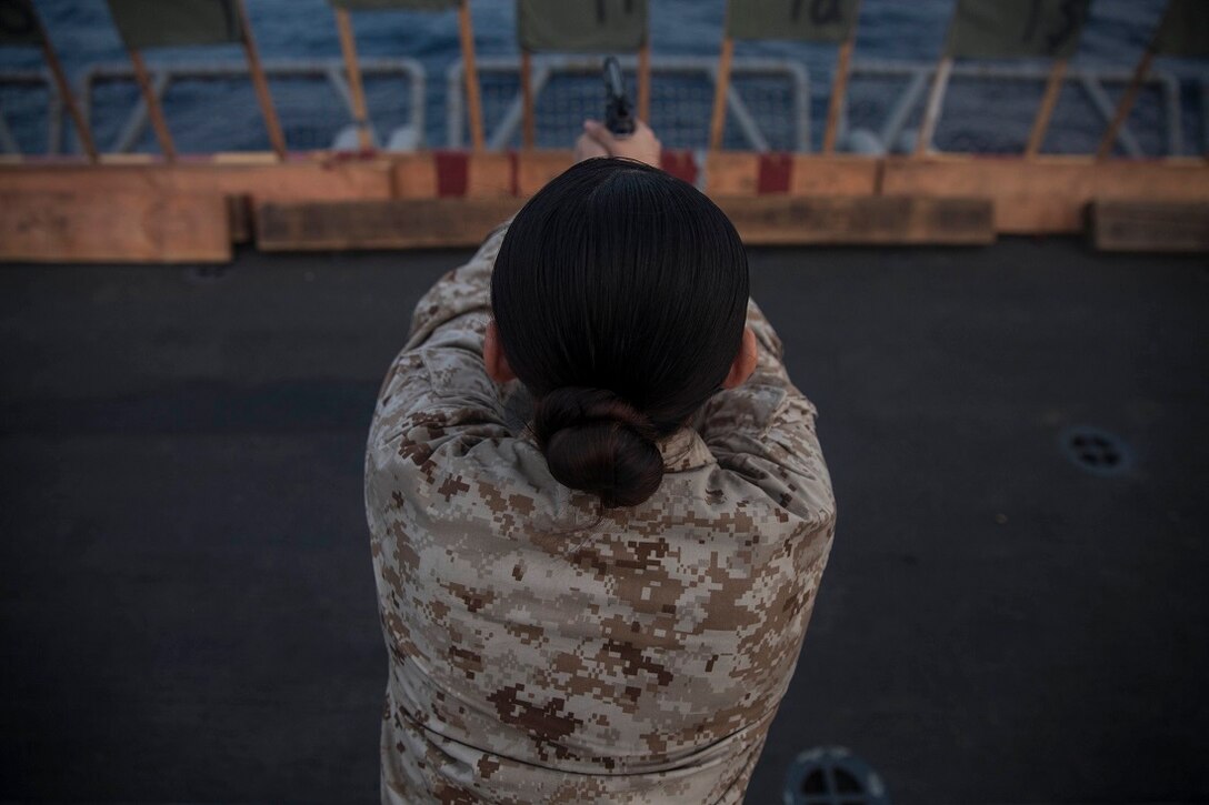 U S Marines Practice Pistol Fundamentals