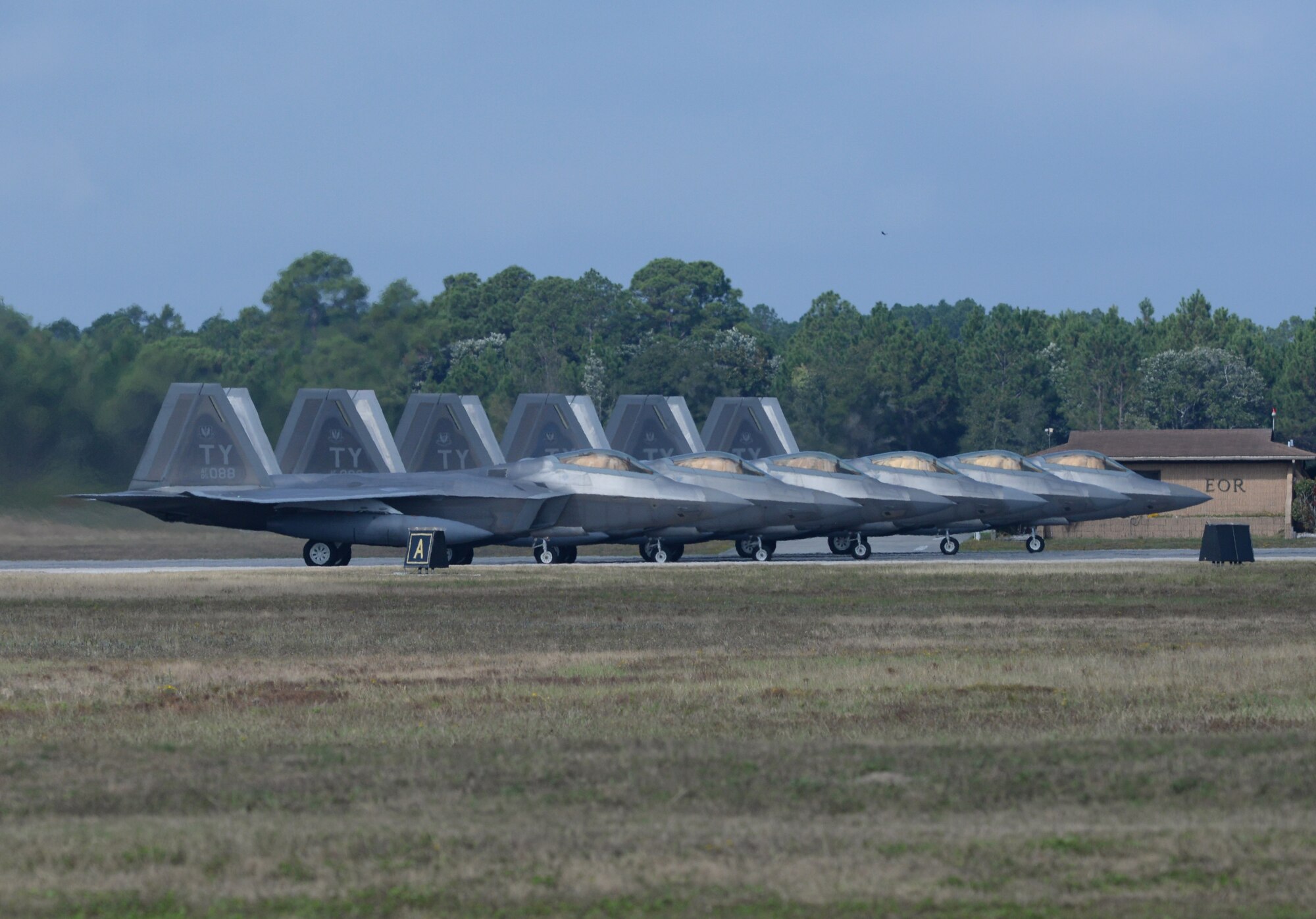 F 22 Raptor Training Mission Tyndall Air Force Base Article Display