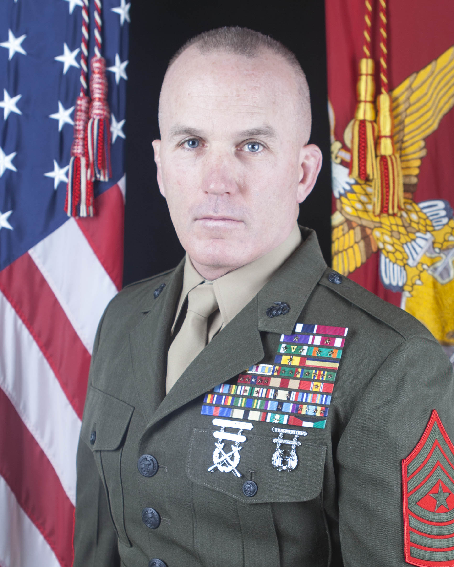 Sergeant Major Bradley Kasal > I Marine Expeditionary Force > Leaders