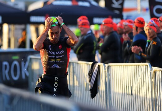 OCEANSIDE, Calif. – Nearly 3,000 athletes from 28 countries ran, swam and cycled their way through Oceanside and Camp Pendleton during the 17th annual Ironman 70.3 Oceanside triathlon, April 2. The triathlon is a test of muscular and cardiovascular endurance that requires competitors to swim 1.2 miles in Oceanside Harbor, bike for 56 miles along the coastline of San Clemente before going through Camp Pendleton, and run 13.1 miles back through Oceanside.