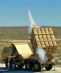 The U.S. Army successfully fired a Miniature Hit-to-Kill missile from its newest launch platform at White Sands Missile Range, N.M., April 4, 2016. The missile was fired as part of an engineering demonstration of the Indirect Fire Protection Capability Increment 2-Intercept.Army photo by Michael Smith