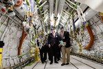 Deputy Defense Secretary Bob Work tours the P-8A-specific final installation bay and tours a Navy P-8A at the Boeing Co. in Seattle, April 7, 2016. DoD photo by Army Sgt. 1st Class Clydell Kinchen