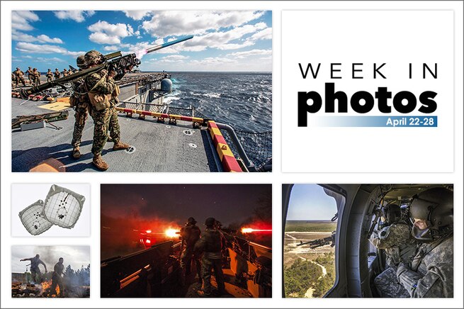 Week in Photos is a collection of the best images published on defense.gov during a seven-day period, showing troops as they serve in operation, sacrifice and engage in daily life.