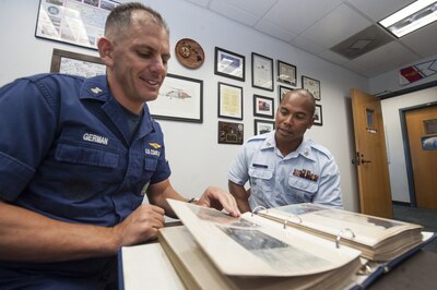 Photo Prompts Coast Guard Members’ Memory of Long-Ago Meeting