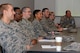 Team Shaw Airmen interact during a Leadership Gold class at the Spratt Education Center on Shaw Air Force Base, S.C., Dec. 2, 2016. Airmen of all ranks are encouraged to seek personal and professional learning opportunities that facilitate discussion about leadership skill development. (U.S. Air Force photo by Airman 1st Class Kathryn R.C. Reaves)