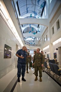 Brigadier General Joaquin Malavet, Commanding General of Marine Corps Installations Pacific, toured the territory of Guam, visiting Naval Base Guam, Naval Hospital Guam, Andersen Air Force Base and future sites of Marine Corps installations.
