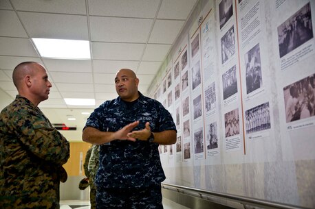 Brigadier General Joaquin Malavet, Commanding General of Marine Corps Installations Pacific, toured the territory of Guam, visiting Naval Base Guam, Naval Hospital Guam, Andersen Air Force Base and future sites of Marine Corps installations.

