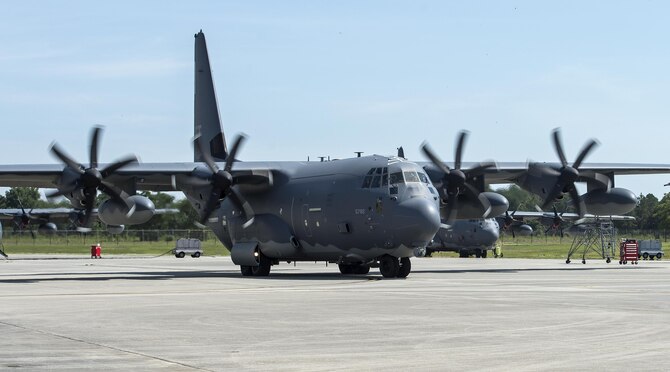 U.S. Air Force Capt. Christy Wise, 71st Rescue Squadron HC-130J Combat King II pilot, finishes a pre-flight check before her requalification flight, July 22, 2016, at Moody Air Force Base, Ga. A boating accident resulted in an above-the-knee amputation of Wise's right leg. (U.S. Air Force photo by Airman 1st Class Janiqua P. Robinson)
