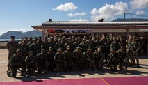 U.S. Marines and the Timor-Leste Defense Force, attend the opening ceremony for Exercise Crocodilo 16-1, Hera Naval Base, Timor-Leste, June 6, 2016. This exercise is part of Task Force Koa Moana’s deployment throughout the Asia-Pacific region which will serve to further strengthen alliances, and highlight the effectiveness of a maritime prepositioning force.