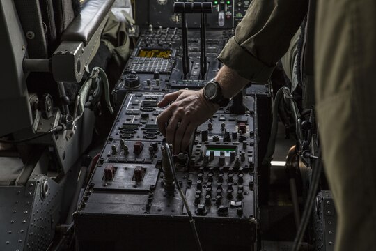 Marines with Marine Aerial Refueler Transport Squadron, stationed aboard Marine Corps Air Station Iwakuni, Japan, arrived at Joint Base Elmendorf-Richardson, Alaska, May 23, 2016, in support of Exercise Kodiak Mace. Exercise Kodiak Mace is an annual exercise designed to enhance cohesion between the U.S. Marine Corps, Army, Air Force and Japan Air Self-Defense Force through bilateral combat training. (U.S. Marine Corps photos by Cpl. Cory Schubert/Released)
