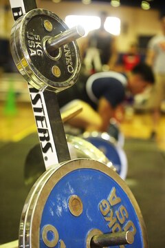 Status of Forces Agreement members and Japanese off-base residents competed in the 2016 Deadlift Competition at the IronWorks Gymnasium at Marine Corps Air Station Iwakuni, Japan, May 14, 2016. Broken up by gender and weight class, this competition gave participants a chance to showcase their physical strength, dedication to fitness, drive to win, and gave more incentive for service members to push their physical capabilities in a positive, competitive atmosphere. (U.S. Marine Corps photo by Sgt. Jessica Quezada/Released)