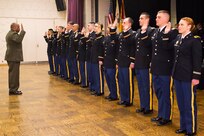 On May 13, Lt. Gen. Stewart visited his alma mater, Western Illinois University, to commission the latest class of ROTC cadets.