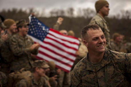 U.S. Marines with 1st Battalion, 3rd Marine Regiment, also known as “The Lava Dogs”, and Australian soldiers with Bravo Company, 6th Royal Australian Regiment, participaite in a field meet that includes competitive events designed to encourage comradery and teamwork during exercise Ssang Yong 16 in South Korea, March 23, 2016. Ssang Yong is a biennial combined amphibious exercise conducted by forward deployed U.S. forces with the Republic of Korea Navy and Marine Corps, Australian Army and Royal New Zealand Army Forces in order to strengthen our interoperability and working relationships across a wide range of military operations - from disaster relief to complex expeditionary operations. The Marines of 1st Battalion, 3rd Marines are a mission-tailored fighting force able to rapidly deploy during crisis or conflict in diverse operational environments. (U.S. Marine Corps photos by MCIPAC Combat Camera Cpl. Erick Loarca/ Released)