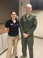 Staff Sgt. Mary Campbell, 342nd Recruiting Squadron F-Flight healthcare professionals recruiter, and Capt. Matthew Gagnon, 2nd Aerospace Medicine Squadron flight surgeon, give a presentation on Air Force Medical Corps opportunities and financial aid programs to family medicine resident physicians at
Louisana State University Nov. 2.