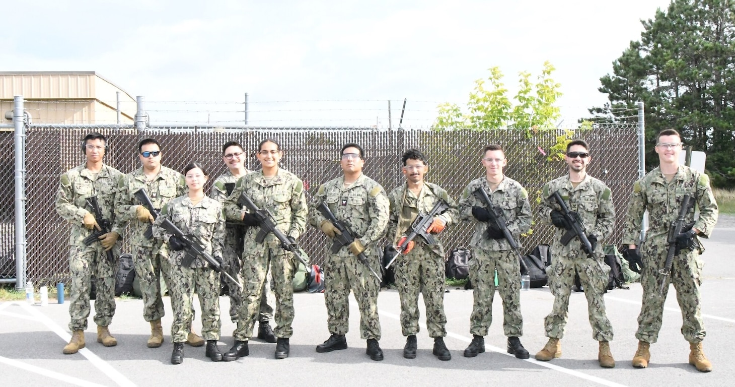 Navy Reservists Practice Tactical Field Care Medical Skills During