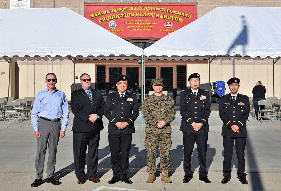 Marine Depot Maintenance Command Hosts Japanese Delegation U S