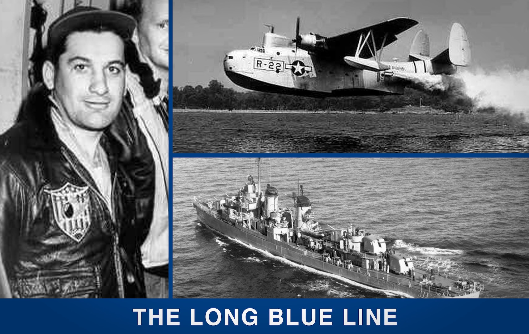 The Long Blue Line Rescue And Sacrifice PBM G5 84738s Korean War