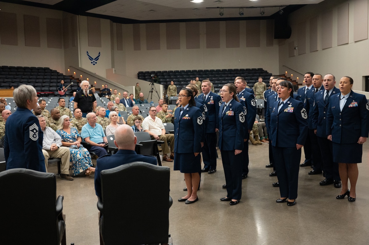 Joint Base San Antonio And Nd Air Base Wing Command Chief Retires