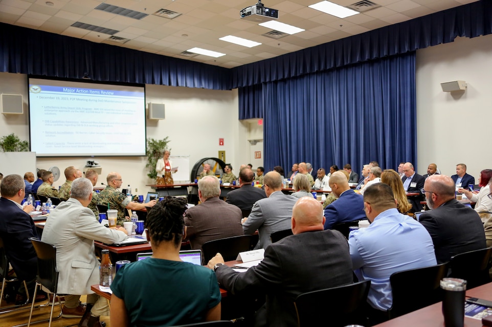 Marine Depot Maintenance Command Hosts Organic Industrial Base Oib