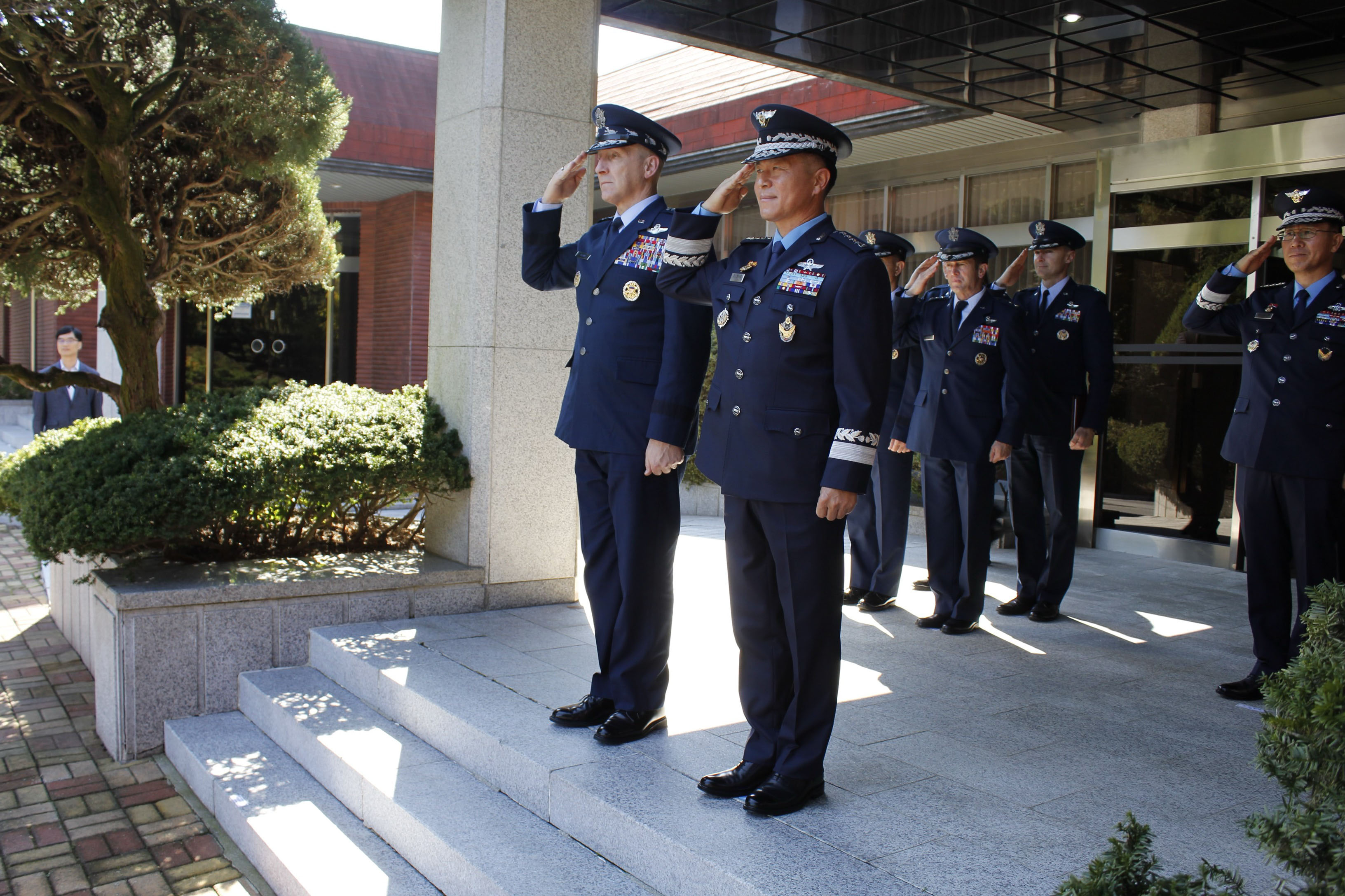 Csaf Cmsaf Visit Korea To Engage Allies And Airmen Pacific Air