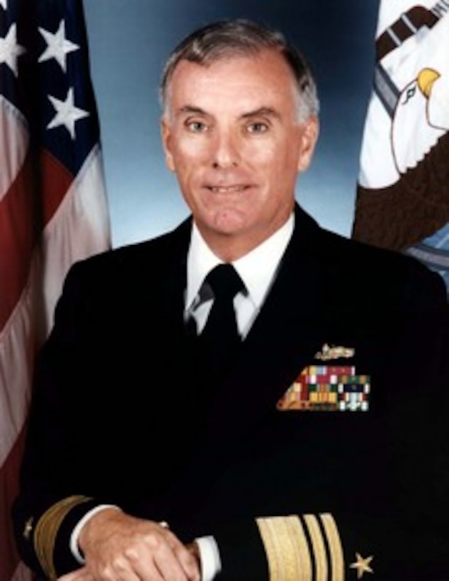Vice Adm. Harold W. Gehman, Jr., U.S. Navy, has been nominated by the  President for appointment to the grade of admiral and assignment as  Vice Chief of Naval Operations in the Pentagon.   Vice Adm. Gehman was born in Norfolk, Va., on Oct. 15, 1942. He  attended the NROTC program at Pennsylvania State University and  graduated with a Bachelor of Science degree in Industrial Engineering  in March 1965. His first tour of duty was as Main Propulsion Assistant  and Damage Control Assistant aboard USS English (DD 696) in Mayport,  Fla. His next tour was in Vietnam as Officer-in-Charge of the Swift  Boat PCF 27 and later as Officer-in-Charge of a detachment of seven  Swifts at Chu Lai, Vietnam.  After completing Destroyer Officer School in Newport, R.I., he served  as Engineer Officer aboard USS John King (DDG 3) in 1969. In March  1971, Gehman was assigned as Executive Officer of USS Mitscher (DDG  35) in Destroyer Squadron 26, the original "Squad." After two years  aboard Mitscher, he served as Executive Assistant/Aide to the Deputy  Commander-in-Chief, U.S. Atlantic Fleet/U.S. Atlantic Command for two  years. Subsequent sea duty assignments included tours as Commanding  Officer, USS Conserver (ARS 39) in Pearl Harbor, Hawaii; Commanding  Officer, USS Dahlgren (DDG 43) in Norfolk, Va; Surface Operations and  Plans Officer with Commander, Cruiser-Destroyer Group 2 in Charleston,  S. C.; Commanding Officer, USS Belknap (CG 26), the 6th Fleet Flagship  in Gaeta, Italy; and Commander, Cruiser-Destroyer Group 8 /Eisenhower  Carrier Battle Group from July 1993 to July 1994.  His Washington, D.C., tours include Assistant for Surface Captain  Assignments at Naval Military Personnel Command, and Head, Officer  Plans and Management Branch on the staff of the Chief of Naval  Operations. He served as Executive Assistant to the Vice Chief of  Naval Operations from June 1989 until April 1990 and Executive  Assistant to Commander in Chief, U.S. Atlantic Command/Supreme Allied  Comma