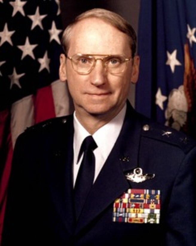 Assistant to the Chairman of the Joint Chiefs of Staff Maj. Gen. Robert A. McIntosh, U.S. Air Force Reserve.