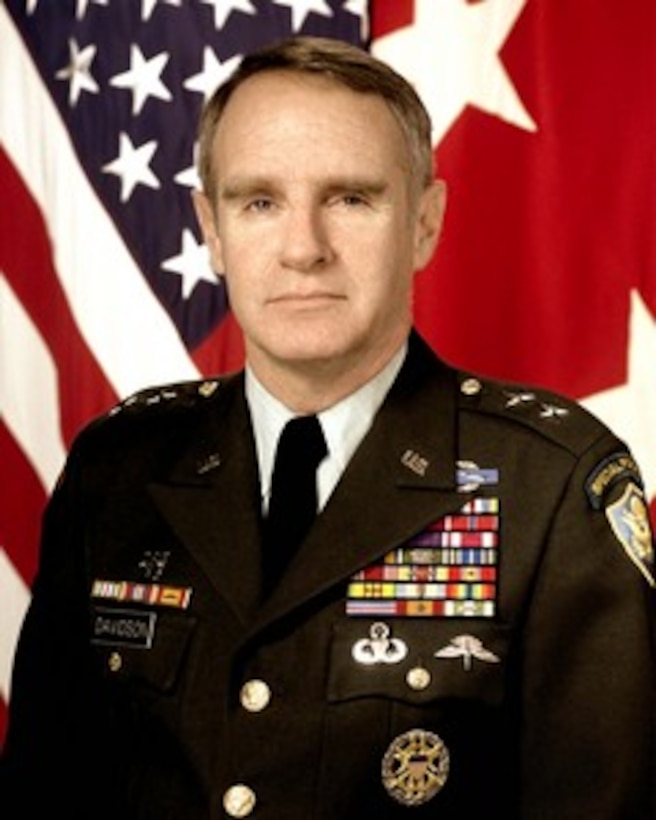 Assistant to the Chairman of the Joint Chiefs of Staff Maj. Gen. Michael W. Davidson, U.S. Army National Guard.