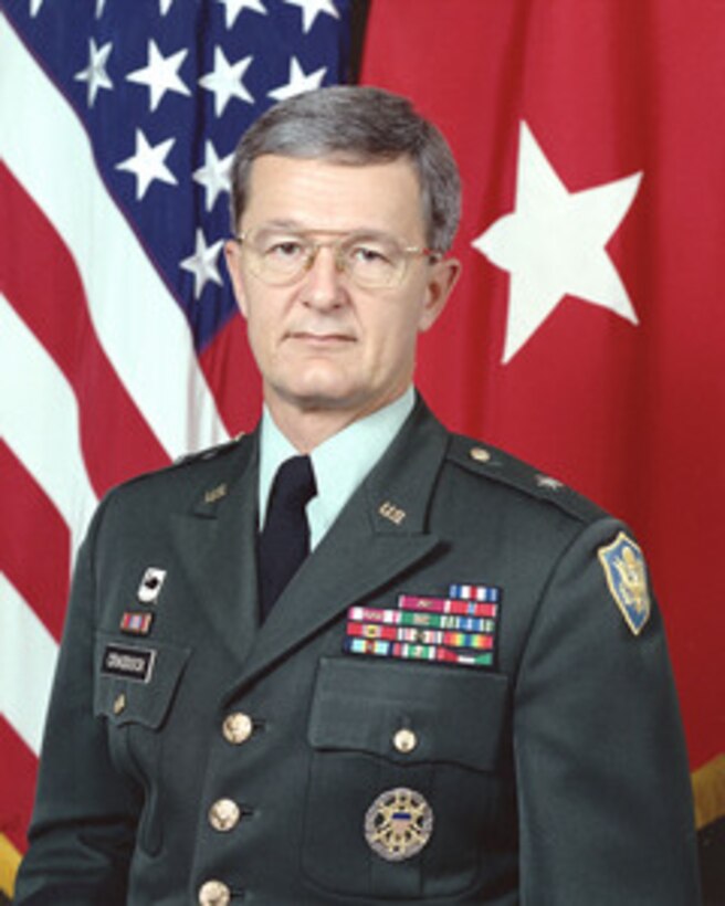 Brig. Gen. John Craddock, U.S. Army, commander of Task Force Falcon.