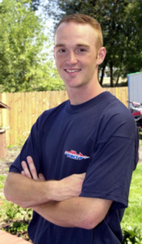 Dale E. Zimmerman, 22, from Junction City, Ore., is the Air Force winner of the Yahoo! Fantasy Careers in Today's Military Contest. Zimmerman will experience a two-day adventure as an honorary F-15 pilot-in-training. Zimmerman is a customer service representative for United Airlines. 