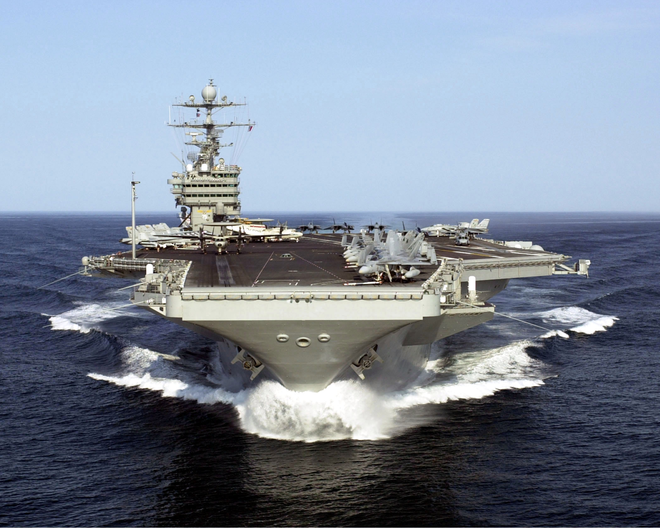 Aircraft Carriers - CVN > United States Navy > Displayy-FactFiles