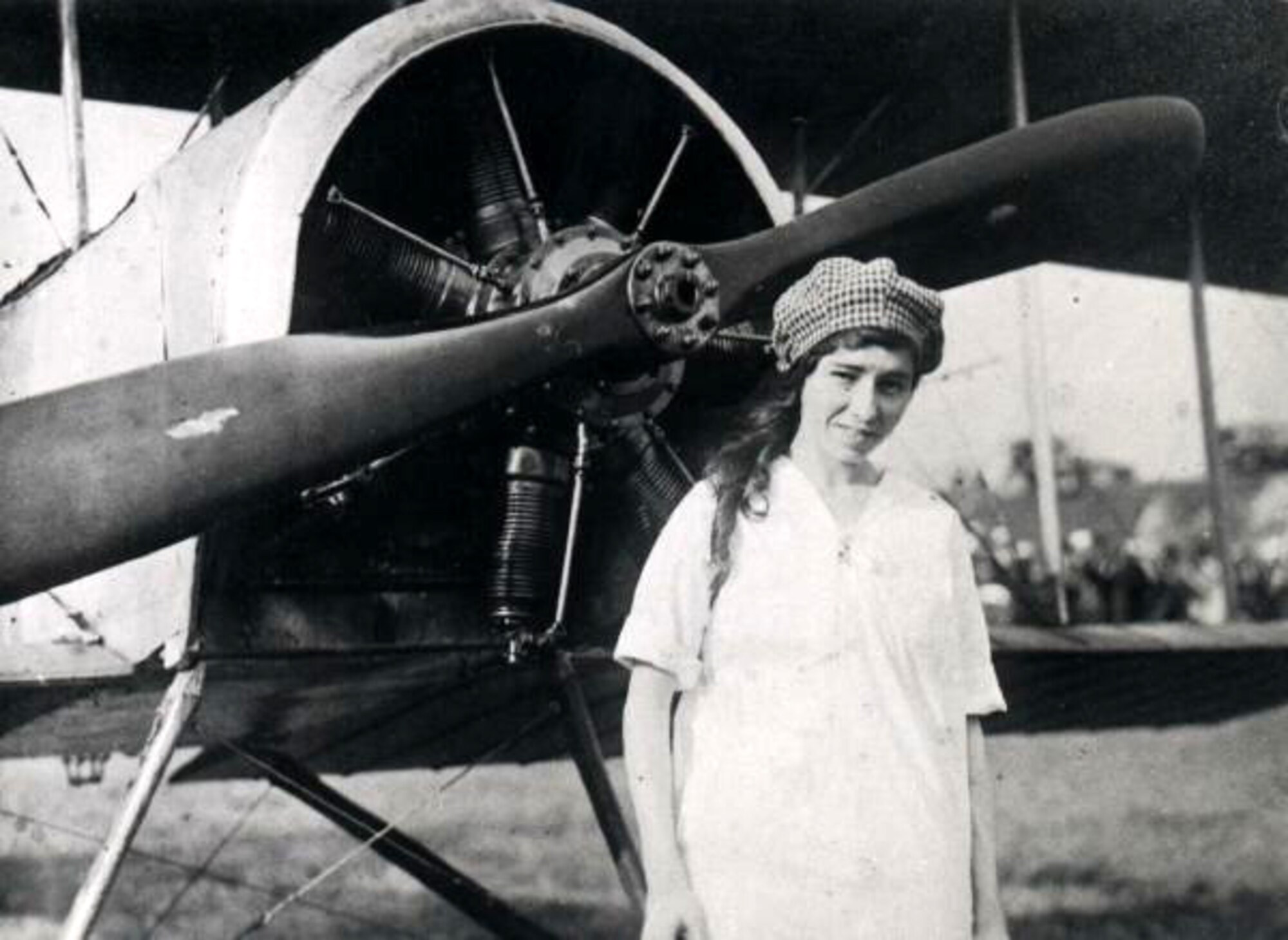 FILE PHOTO -- Katherine Stinson became one of the top pilots of her day and set many aviation firsts. (Photo courtesy of the University of New Mexico)