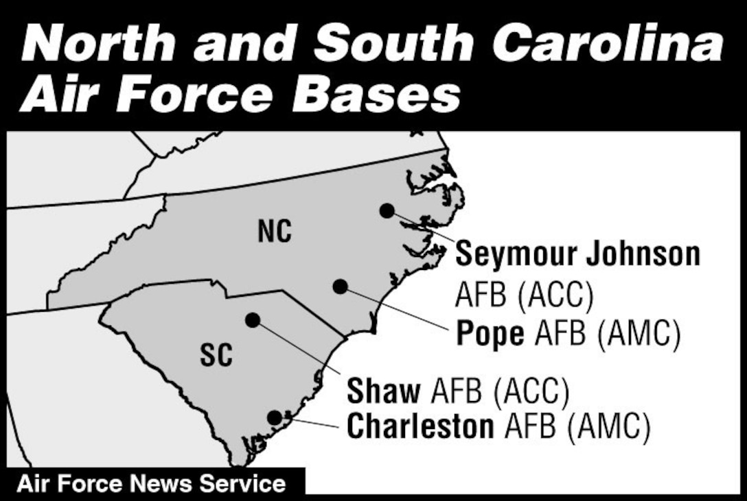 N. & S. Carolina AF Bases